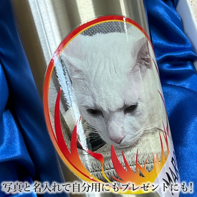 化粧箱入り】サーモス真空断熱タンブラー 400ml 写真プリント JDI-400